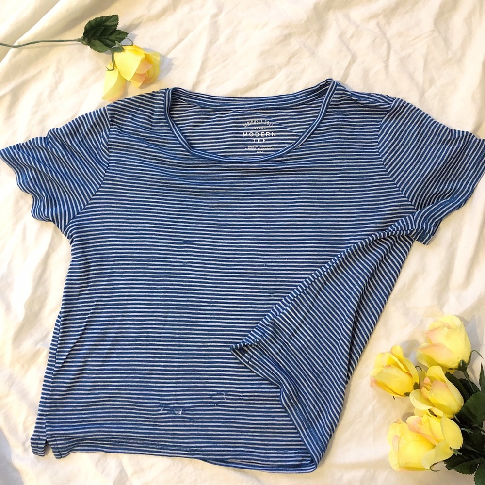 Aéropostale Striped Modern Tee